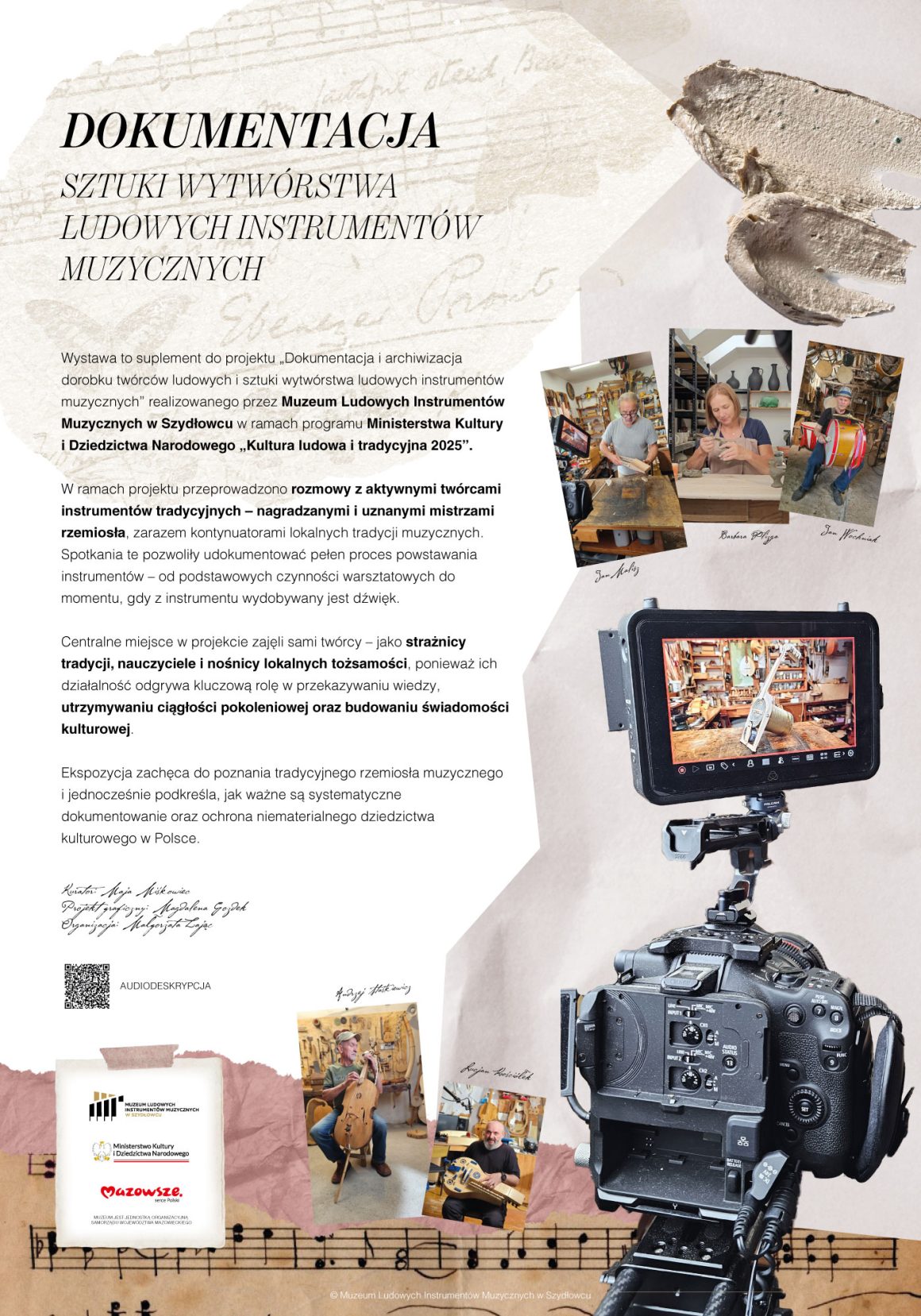 Dokumentacja sztuki wytwórstwa ludowych instrumentów muzycznych