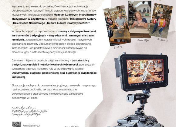 Dokumentacja sztuki wytwórstwa ludowych instrumentów muzycznych