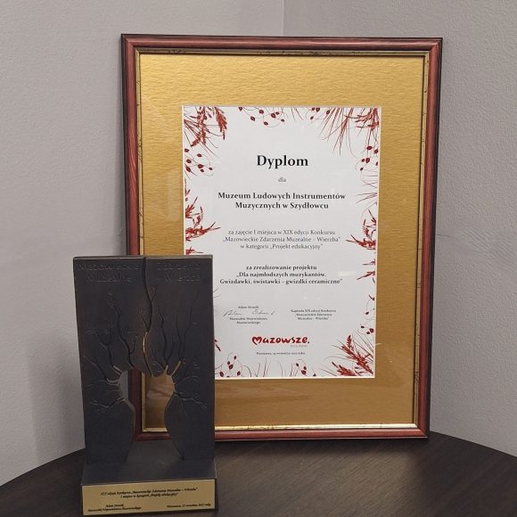 I miejsce w konkursie Mazowieckie Zdarzenia Muzealne „Wierzba”