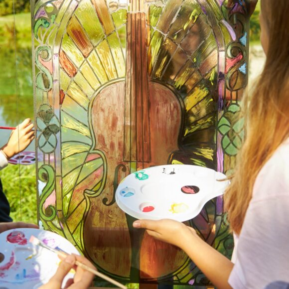 „Witraż w plenerze”